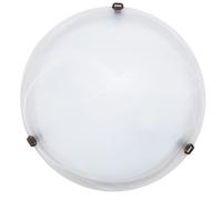 Rabalux Alabastro plafón 2x60 W blanco 3303