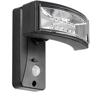 Rabalux Alaska lámpara de pared 1x2.4 W negro-transparente 77019