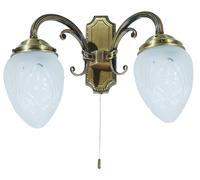 Rabalux Annabella lámpara de pared 2x40 W blanco-latón 8632