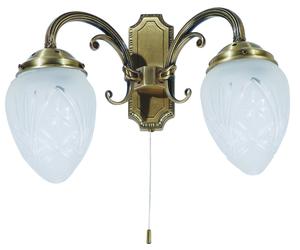 Rabalux Annabella lámpara de pared 2x40 W blanco-latón 8632