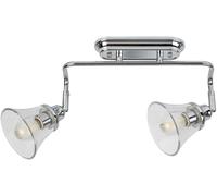 Rabalux Antoine lámpara de pared 2x40 W cromo-transparente 3208