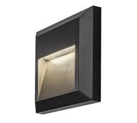 rabalux Aplique de Exterior, Lámpara de Pared, LED 4W, 4000 K, 180 lm, IP65, Color Antracita, Trento