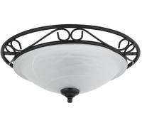 Rabalux Athen plafón 2x60 W negro 3722