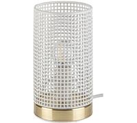 Rabalux Boogie lámpara de sobremesa 1x25 W blanco-oro 3179