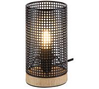 Rabalux Boogie lámpara de sobremesa 1x25 W negro-madera 3180