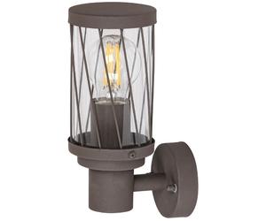 Rabalux Budapest lámpara de pared para exteriores 1x40 W marrón 8888