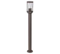 Rabalux Budapest Lámpara de pie exterior IP44 Marrón E27 80 cm