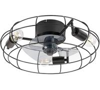 Rabalux Cadmus lámpara de techo 3x25 W negro 71043