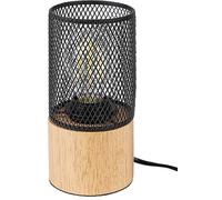 Rabalux Callum lámpara de sobremesa 1x25 W negro-madera 74040