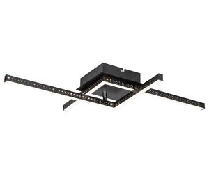 Rabalux Casimir lámpara de techo 2x23 W blanco-negro 5267