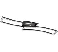 Rabalux Cirilla lámpara de techo 1x40 W negro 71005