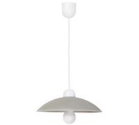Rabalux Cupola Range lámpara colgante 1x60 W gris/gris ceniza 1408