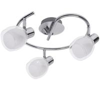 Rabalux Dave lámpara de techo 3x W blanco-cromo 6837