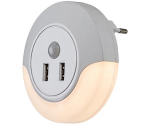 Rabalux Dembo lámpara de noche para enchufe 1x13.9 W blanco 76012