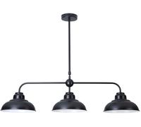 Rabalux Dragan lámpara de techo 3x60 W negro 5309