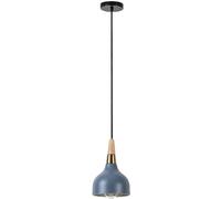 Rabalux Drusilla lámpara colgante 1x40 W negro-oro-gris/gris ceniza-madera 72135
