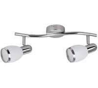 Rabalux Elite lámpara de techo 2x40 W blanco-cromo 6061