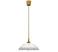 Rabalux Etrusco lámpara colgante 1x60 W blanco-marrón 7652