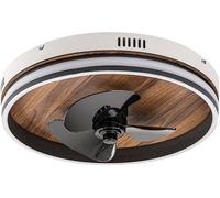 Rabalux Faustine lámpara de techo 1x30 W blanco-negro-madera 71016