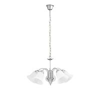 Rabalux Francesca lámpara colgante 5x40 W blanco-marrón 7365