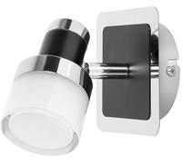 Rabalux Harold lámpara de pared 1x5 W negro-cromo-ópalo 5021