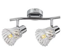 Rabalux Hestia lámpara de techo 2x40 W cromo-transparente 5300