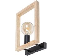 Rabalux Indigo lámpara de pared 1x40 W negro-madera 2289