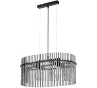 Rabalux Inesa lámpara colgante 2x40 W negro-humado 72262