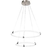 Rabalux Irelia lámpara colgante 2x55 W cromo-satinado 72009