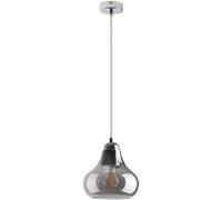 Rabalux Jezabel lámpara colgante 1x60 W cromo-ahumado 7976