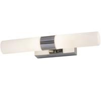 Rabalux Jim lámpara de pared 2x10 W blanco-cromo 5750
