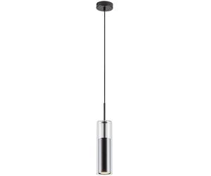 Rabalux Kalevi lámpara colgante 1x50 W negro-transparente 72047