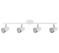 Rabalux Karen lámpara de techo 4x4 W blanco-cromo 6669