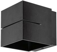 Rabalux Kaunas lámpara de pared 1x10 W negro 7017