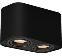 Rabalux Kobald lámpara de techo 2x42 W negro 2053