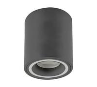 rabalux Kobald Luminaria de Techo, Carcasa de Aluminio, Casquillo GU10, 25 W máx. (Gris)