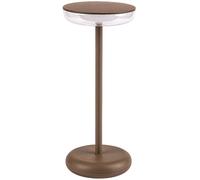Rabalux Konin lámpara de pie para exteriores 1x6 W marrón 77089