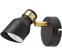 Rabalux Lilou lámpara de pared 1x25 W negro-oro 73047