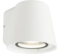 Rabalux Mandal lámpara de pared para exteriores 1x35 W blanco-transparente 7960