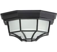 Rabalux Milano lámpara de techo exterior 1x100 W negro 8346