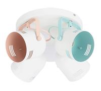 Rabalux Minuet lámpara de techo 4x40 W blanco-multicolor 7014