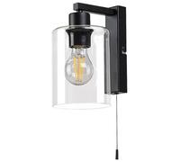 Rabalux Miroslaw lámpara de pared 1x40 W negro 5077