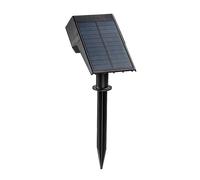 Rabalux Nantes lámpara solar jardín 50 lm IP65 negra LED 0,5 W 3,7 V