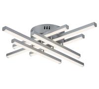 Rabalux Nayara lámpara de techo 6x40 W blanco-plata 3014