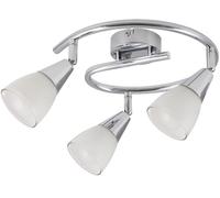 Rabalux Nicolette lámpara de techo 3x40 W blanco-cromo 6769