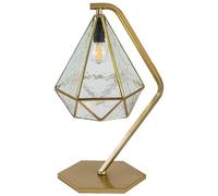 Rabalux Norah lámpara de sobremesa 1x40 W transparente-oro 74201