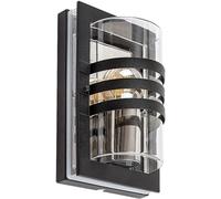 Rabalux Orlova lámpara de pared para exteriores 1x40 W negro-transparente 7244