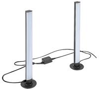 Rabalux Paco lámpara de pie 2x5 W blanco-negro 76014