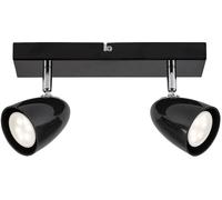 Rabalux Perico lámpara de techo 2x5 W negro 73017