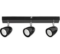 Rabalux Perico lámpara de techo 3x5 W negro 73019